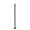 Z-Lite Laurent Outdoor Post Mounted Fixture, 1-Light, 9 In.W x 85.25 In.H, Black/Opal 597PHM-567P-BK - alternate 2
